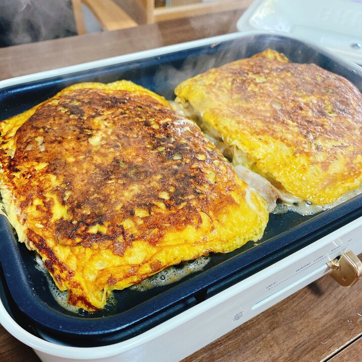 小麦粉不要！お好み焼き風